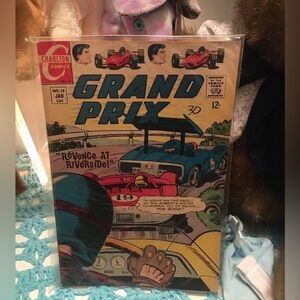 1960s Grand P R I X Revenge at riverside comic book